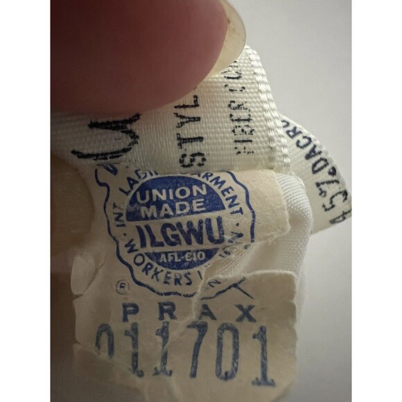 Vintage Wonder Maid Full Slip Size 11 Non Cling Union Made - Picture 8 of 8